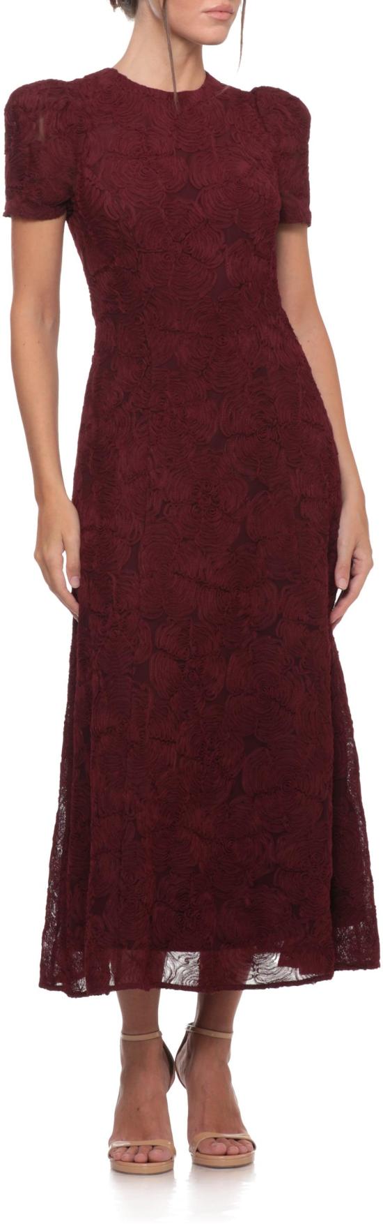 26FW 로테이트 롱 원피스 116272741 MAROON - ROTATE