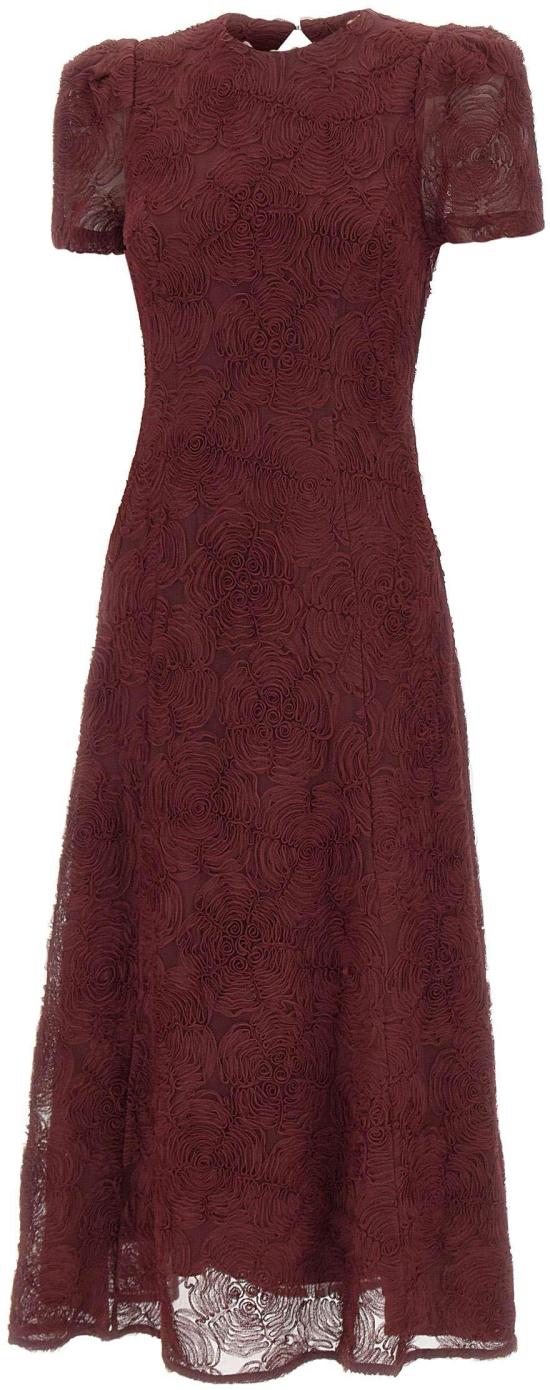 26FW 로테이트 롱 원피스 116272741 MAROON