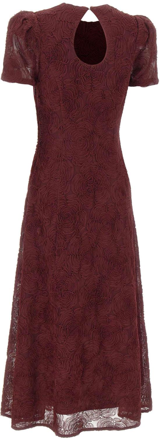 26FW 로테이트 롱 원피스 116272741 MAROON - ROTATE