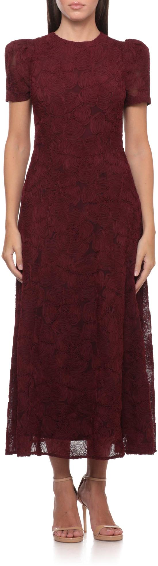 26FW 로테이트 롱 원피스 116272741 MAROON - ROTATE