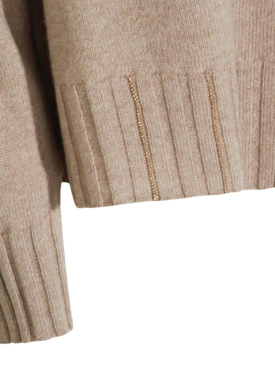 26FW 파비아나 필리피 스웨터 MAD216F028 M2810165 Light brown - FABIANA FILIPPI