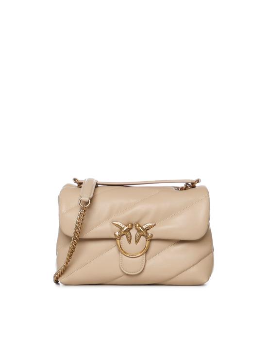 26FW 핑코 크로스백 100038 A0F2C50Q BEIGE GRIGIO FUMO ANTIQUE GOLD - PINKO