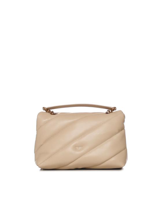 26FW 핑코 크로스백 100038 A0F2C50Q BEIGE GRIGIO FUMO ANTIQUE GOLD - PINKO