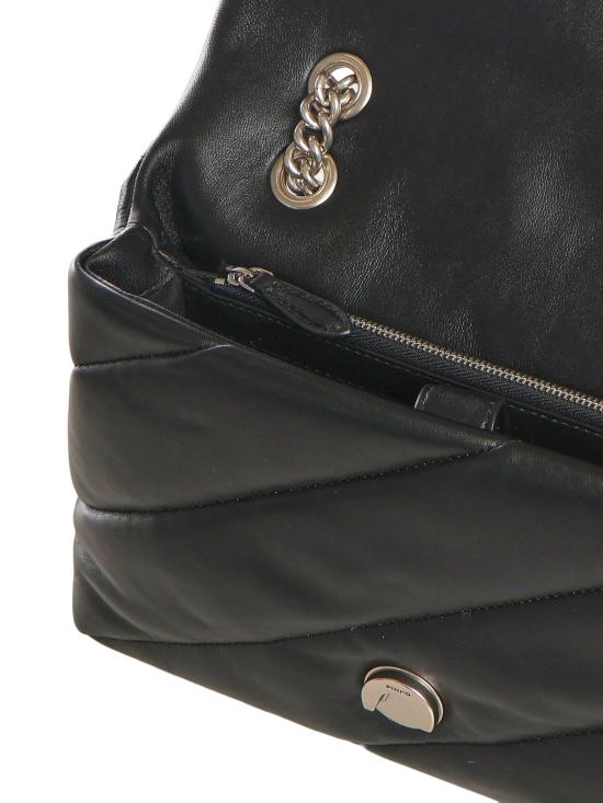 26FW 핑코 크로스백 100038 A0F2Z99O NERO OLD SILVER - PINKO