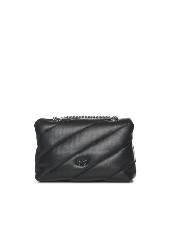 26FW 핑코 크로스백 100038 A0F2Z99O NERO OLD SILVER - PINKO