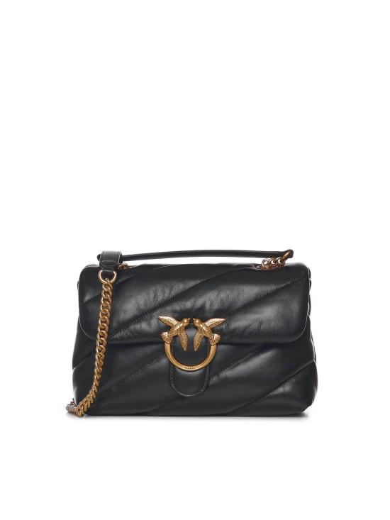 26FW 핑코 크로스백 100038 A0F2Z99Q NERO ANTIQUE GOLD