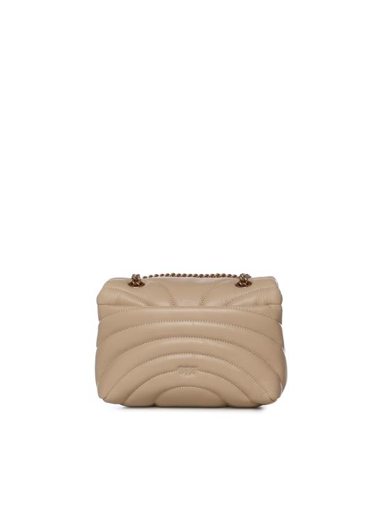 26FW 핑코 크로스백 100039 A1EXC50Q BEIGE GRIGIO FUMO ANTIQUE GOLD - PINKO