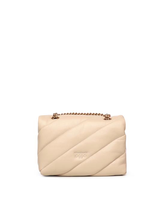 26FW 핑코 크로스백 100039 A0F2C50Q BEIGE GRIGIO FUMO ANTIQUE GOLD - PINKO