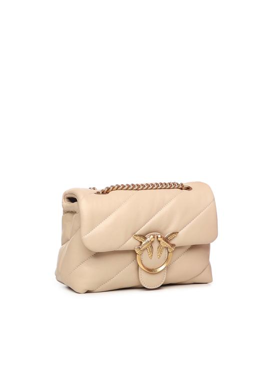26FW 핑코 크로스백 100039 A0F2C50Q BEIGE GRIGIO FUMO ANTIQUE GOLD - PINKO