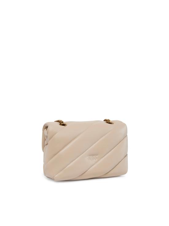 26FW 핑코 크로스백 100039 A0F2C50Q BEIGE GRIGIO FUMO ANTIQUE GOLD - PINKO