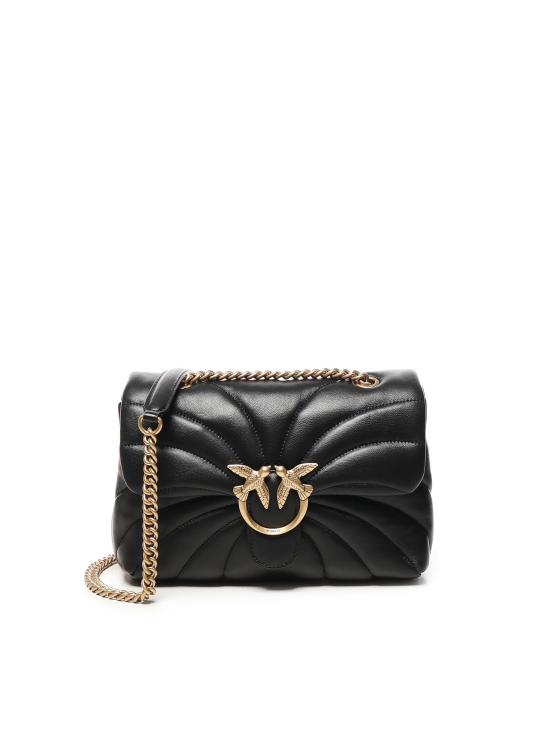 26FW 핑코 크로스백 100038 A1EXZ99Q NERO ANTIQUE GOLD - PINKO