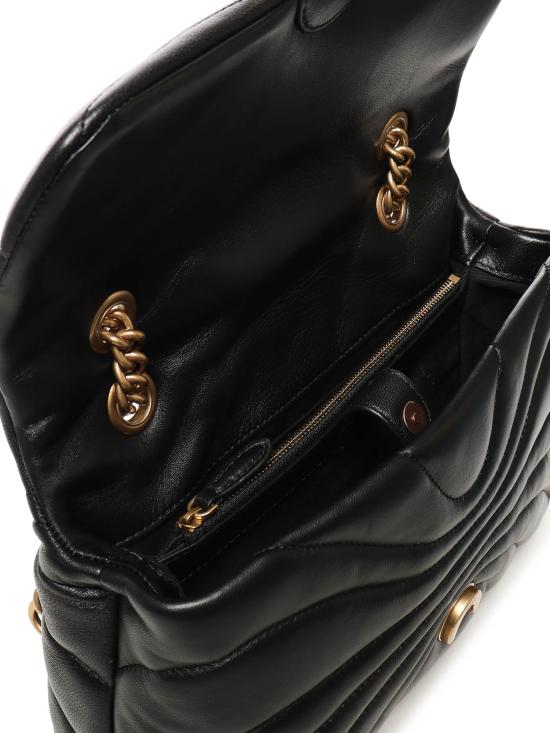 26FW 핑코 크로스백 100038 A1EXZ99Q NERO ANTIQUE GOLD - PINKO