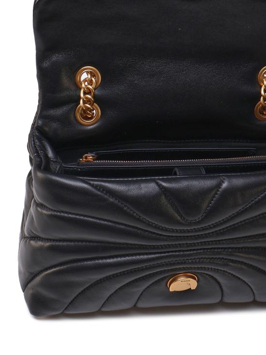 26FW 핑코 크로스백 100038 A1EXZ99Q NERO ANTIQUE GOLD - PINKO