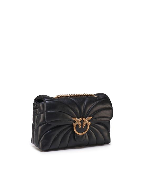 26FW 핑코 크로스백 100038 A1EXZ99Q NERO ANTIQUE GOLD - PINKO