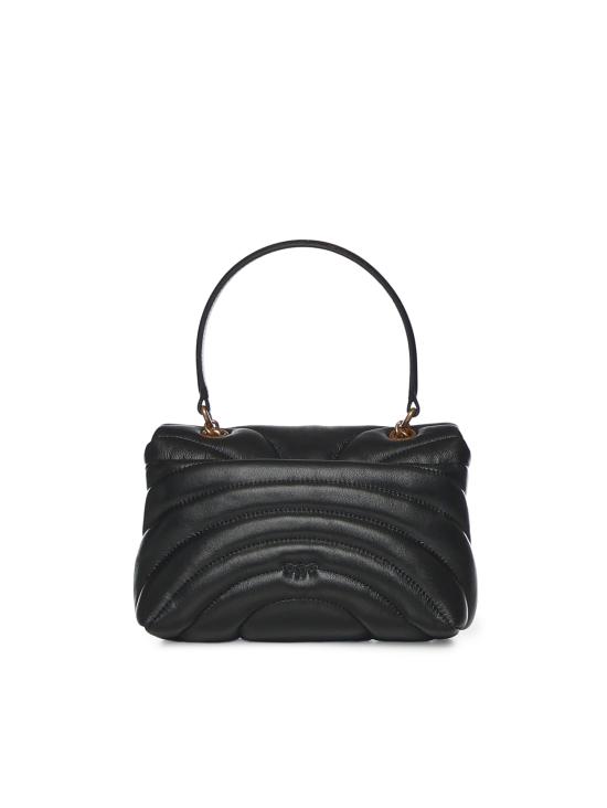 26FW 핑코 토트백 100039 A1EXZ99Q NERO ANTIQUE GOLD - PINKO