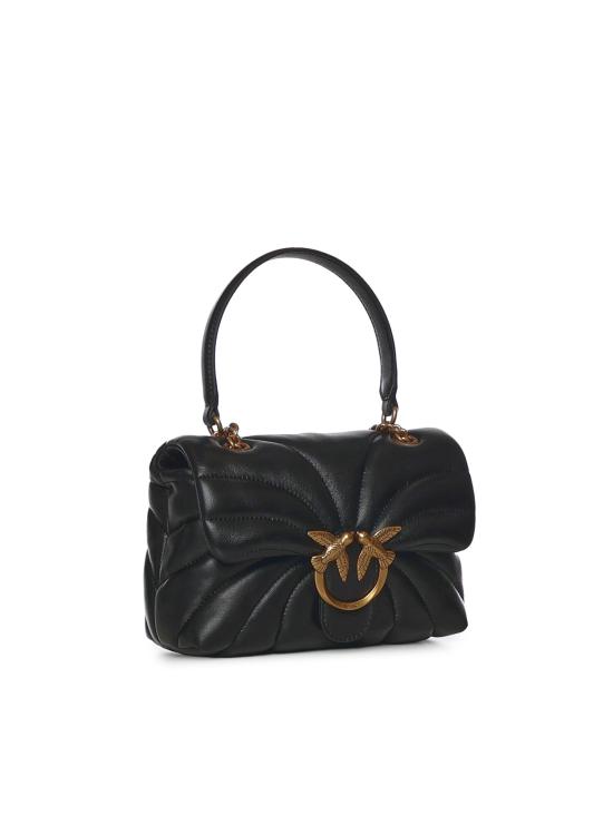 26FW 핑코 토트백 100039 A1EXZ99Q NERO ANTIQUE GOLD - PINKO