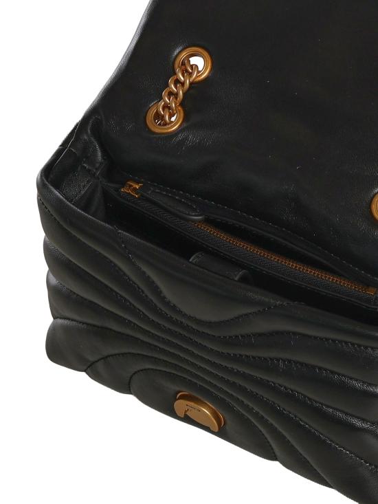 26FW 핑코 토트백 100039 A1EXZ99Q NERO ANTIQUE GOLD - PINKO
