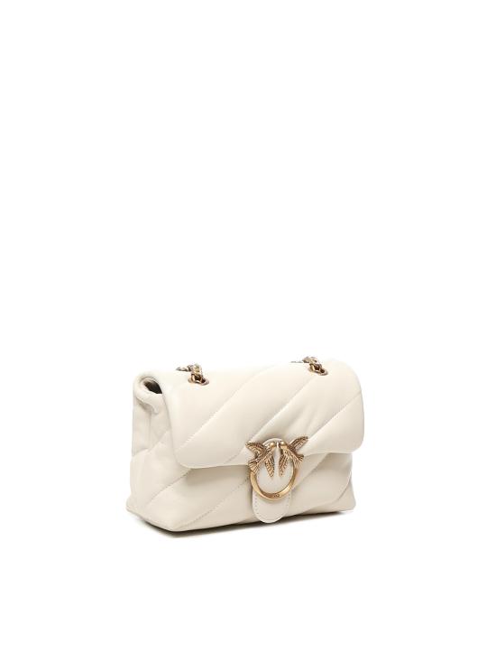 26FW 핑코 크로스백 100039 A0F2Z14Q BIANCO SETA ANTIQUE GOLD - PINKO