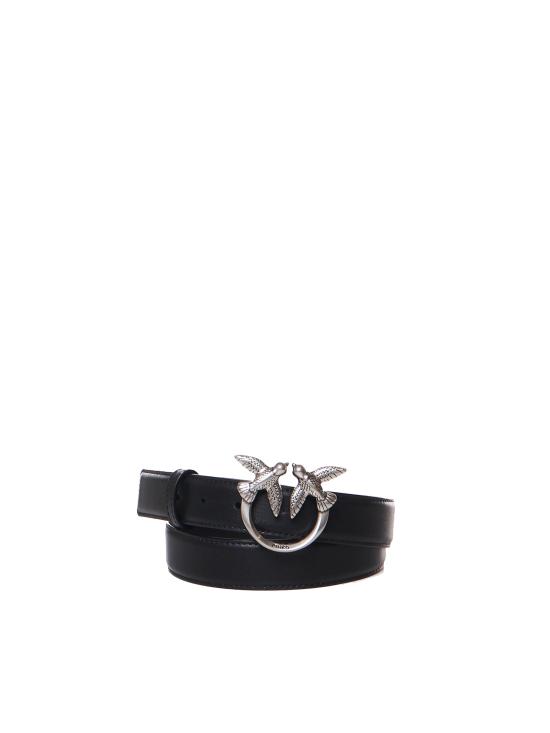 26FW 핑코 레귤러 벨트 100125 A0F1Z99O NERO OLD SILVER - PINKO