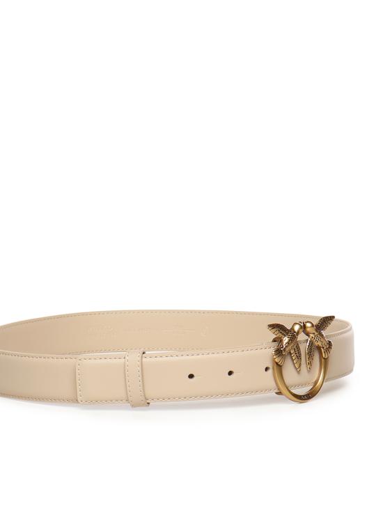 26FW 핑코 레귤러 벨트 100125 A0F1C50Q BEIGE GRIGIO FUMO ANTIQUE GOLD - PINKO