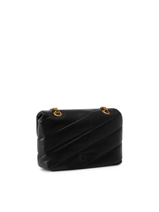 26FW 핑코 크로스백 100040 A0F2Z99Q NERO ANTIQUE GOLD - PINKO