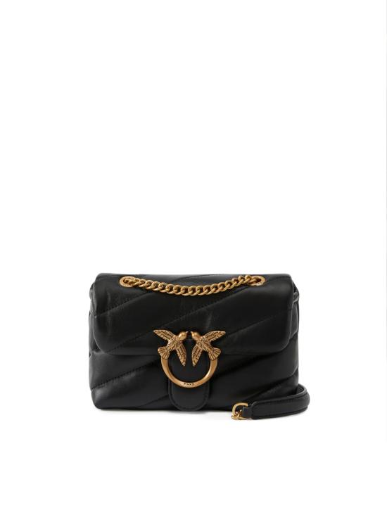 26FW 핑코 크로스백 100040 A0F2Z99Q NERO ANTIQUE GOLD