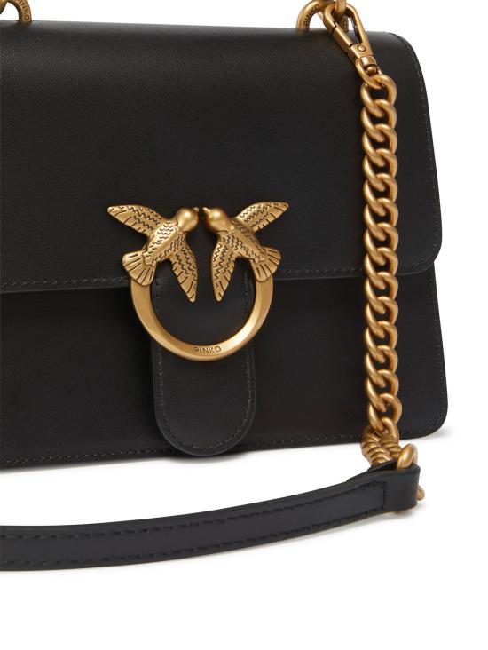 26FW 핑코 토트백 100071 A0F1Z99Q NERO ANTIQUE GOLD - PINKO