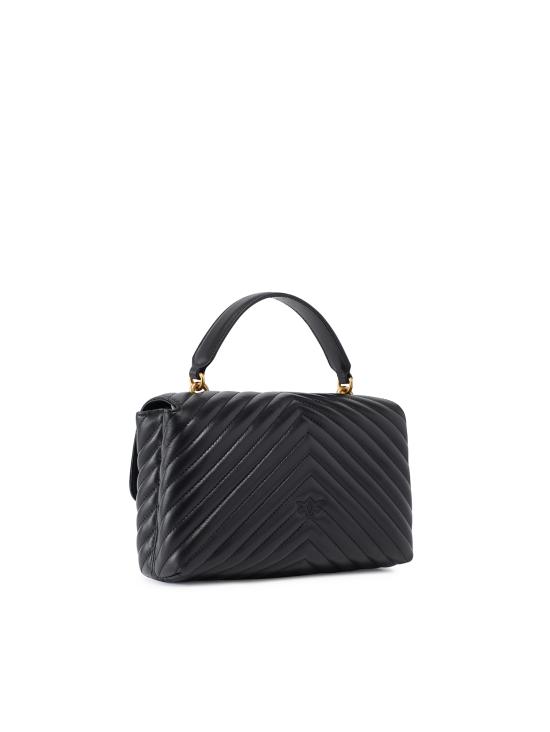 26FW 핑코 토트백 100043 A0GKZ99Q NERO ANTIQUE GOLD - PINKO