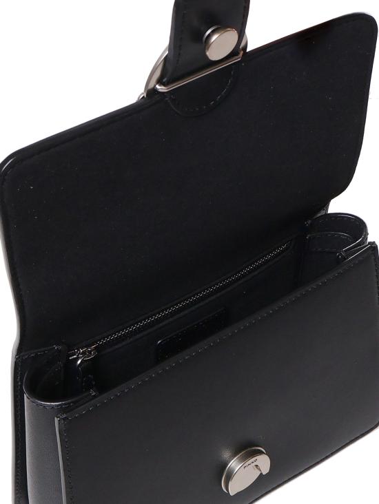 26FW 핑코 토트백 100071 A0F1Z99O NERO OLD SILVER - PINKO