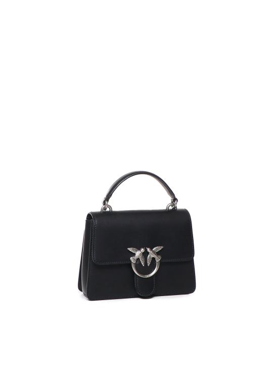 26FW 핑코 토트백 100071 A0F1Z99O NERO OLD SILVER - PINKO