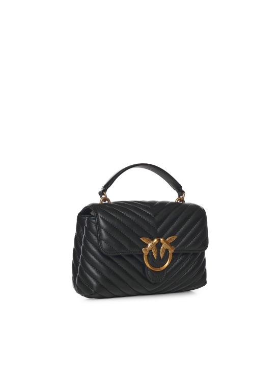 26FW 핑코 토트백 100044 A0GKZ99Q NERO ANTIQUE GOLD - PINKO