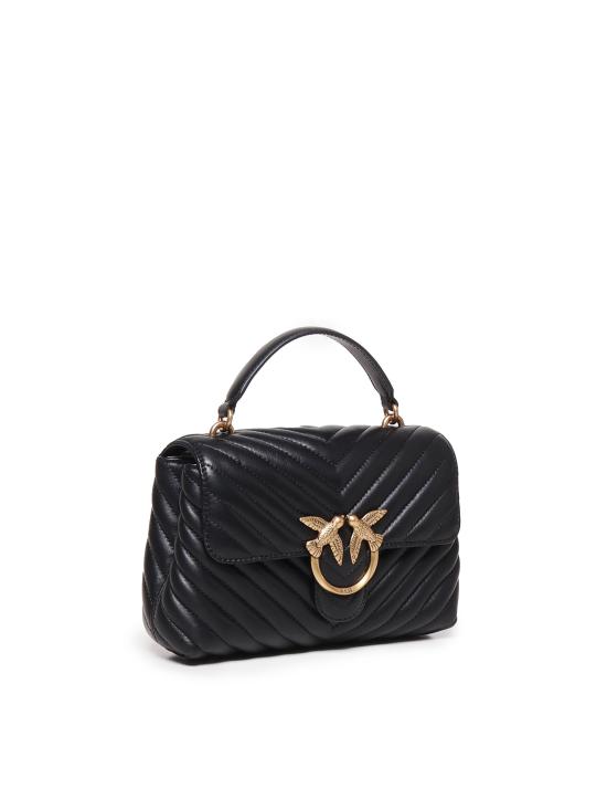 26FW 핑코 토트백 100044 A0GKZ99Q NERO ANTIQUE GOLD - PINKO