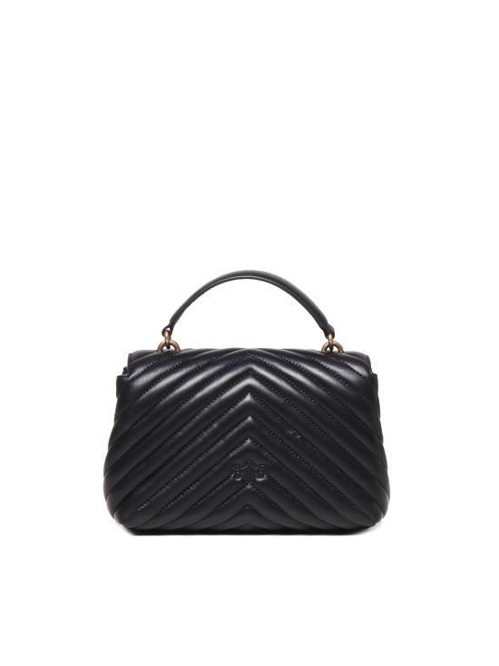 26FW 핑코 토트백 100044 A0GKZ99Q NERO ANTIQUE GOLD - PINKO