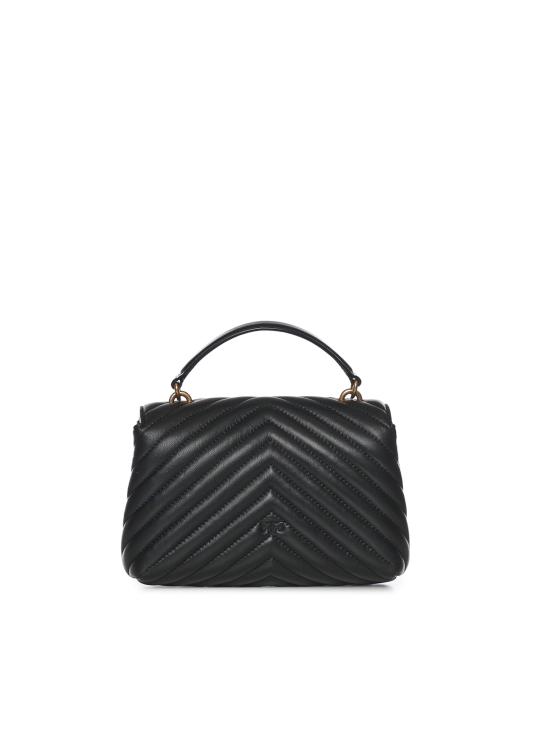 26FW 핑코 토트백 100044 A0GKZ99Q NERO ANTIQUE GOLD - PINKO