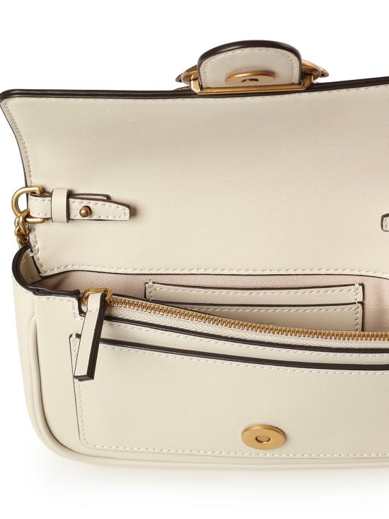 26FW 핑코 크로스백 100061 A0F1Z14Q BIANCO SETA ANTIQUE GOLD - PINKO