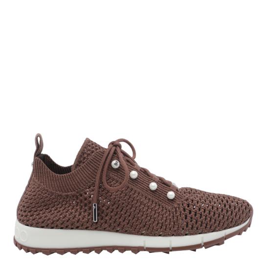 26FW 지미추 스니커즈 VELES QEHCHOCOLATE BRONZE BROWN