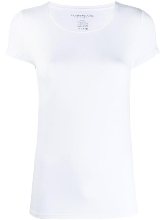 26SS 마제스틱필라쳐 반팔 티셔츠 E26M001FTS007 Bianco
