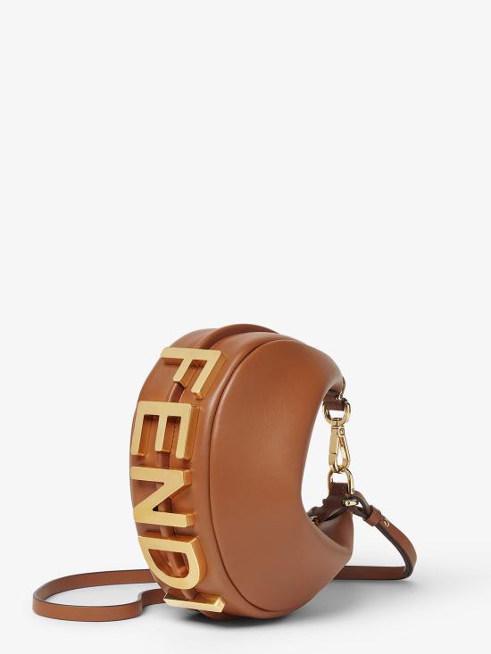 26FW 펜디 펜디그라피 미니 호보백 8BS081A5DY F1UK8 MARRONE - FENDI