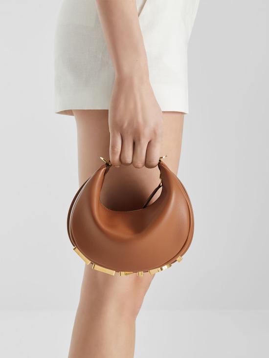 26FW 펜디 펜디그라피 미니 호보백 8BS081A5DY F1UK8 MARRONE - FENDI
