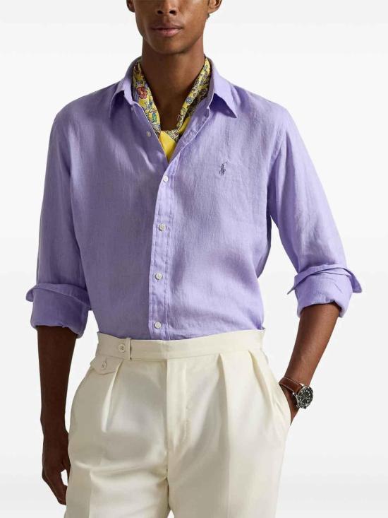 26SS 폴로 랄프로렌 셔츠 710966294501 Light Purple - POLO RALPH LAUREN