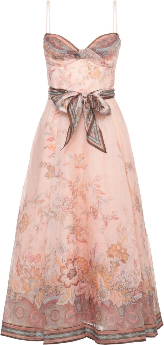 26SS 짐머만 롱 원피스 7477DS262PKP PINK