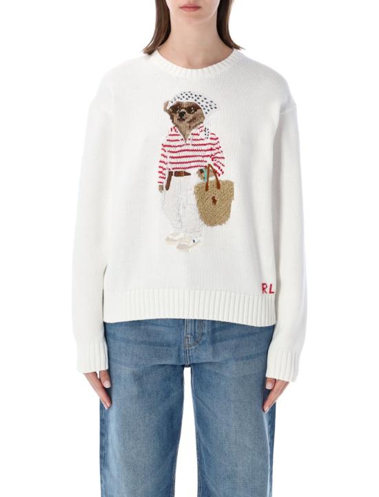 26SS 폴로 랄프로렌 니트웨어 211A12723001 White