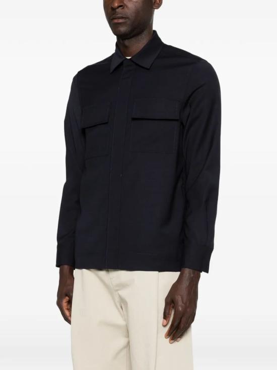 26SS 힌더스트리 자켓 HINDG1 W2116 ATTANASIO 394 NAVY - HINDUSTRIE