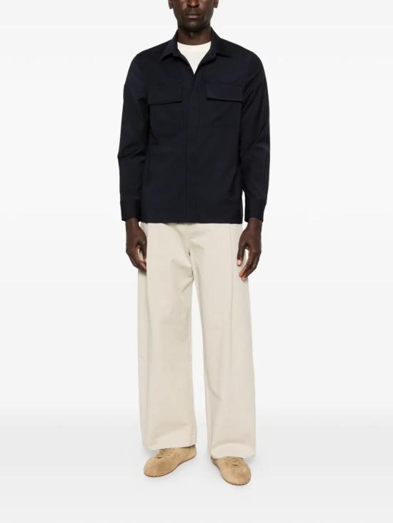 26SS 힌더스트리 자켓 HINDG1 W2116 ATTANASIO 394 NAVY - HINDUSTRIE