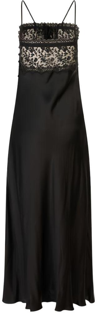 26FW 끌로에 롱 원피스 CH26ARO02008001 BLACK - CHLOE