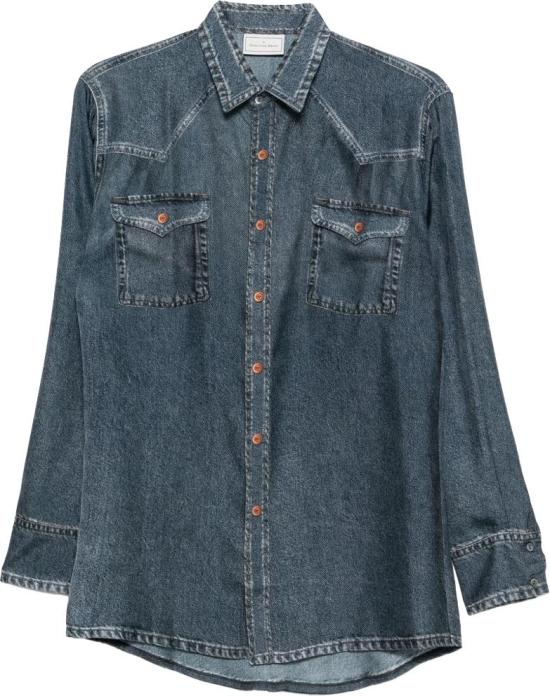 26FW 피에르루이마샤 데님 셔츠 ALOESCML12657101516081 NAVY