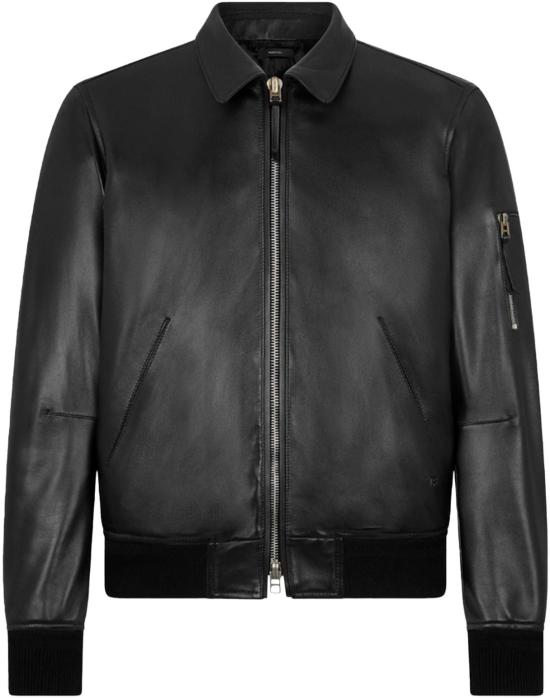 26FW 톰포드 가죽 자켓 LMN035BLACKLTHRWEARBLOUSON
