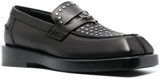 25FW 베르사체 로퍼 10081551A058361B00E BLACK - VERSACE