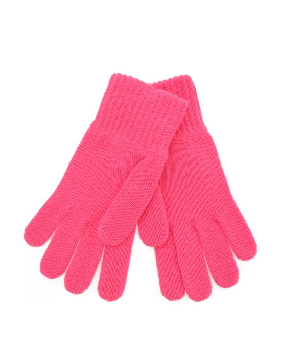  엠에스지엠 미니 로고 자수 울 장갑 3541MDN01 237761 15 FUCHSIA - MSGM