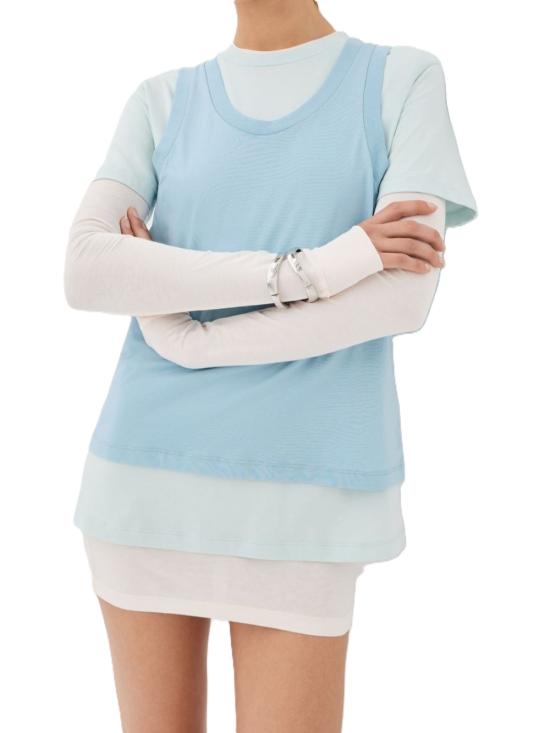 26SS 워드로브NYC 탑 W1164S26CODVP Light Blue - WARDROBE.NYC